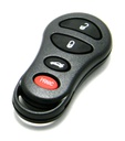 Carcasa para llave con control Chrysler Fcc Gq43 4 Botones