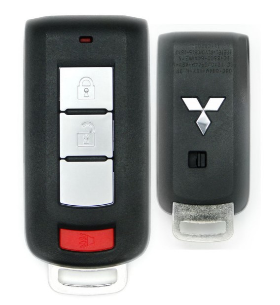 Smart Remote Key Mitsubishi Mirage Outlander 3 Bot + Panic