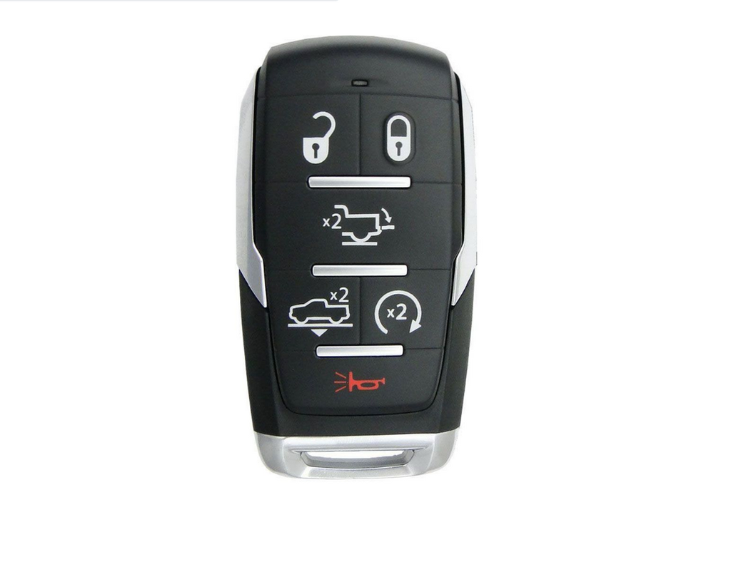 2022 Dodge Ram1500 Smart Remote Key Fob con suspencion neumatica, arranque remoto, puerta trasera electrica