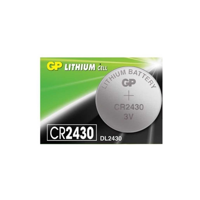 Pila Panasonic GP Lithium CR2430 (Por pieza)