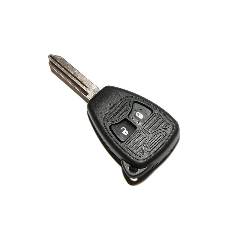 Carcasa con llave Chrysler Jeep-Dodge 2 Botones
