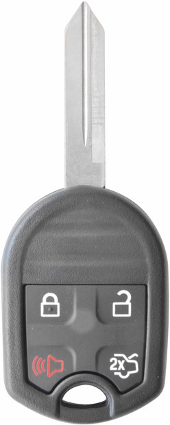 Carcasa con llave Ford 80 Bits 4 Botones