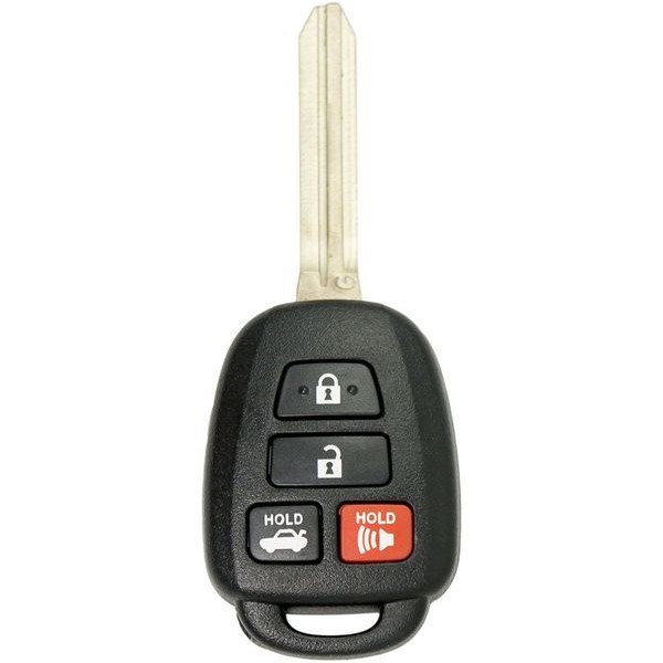 Carcasa con llave Toyota 4 Botones