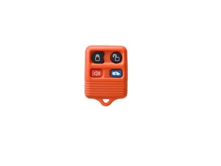 Carcasa Ford Color Naranja 4 Botones