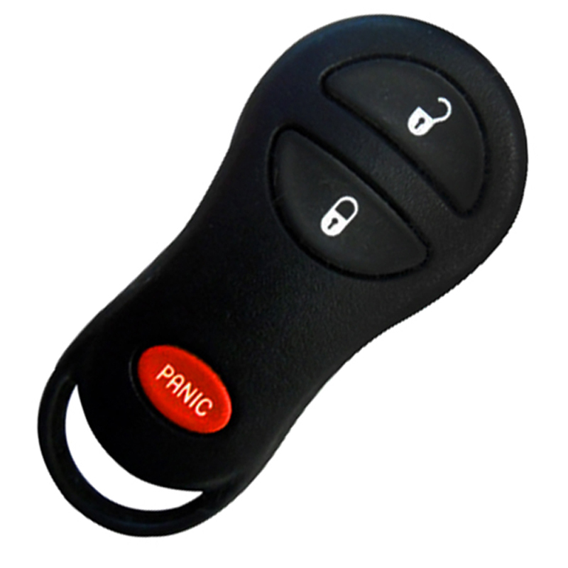 Carcasa para llave control Chrysler Fcc Gq43 3 Botones