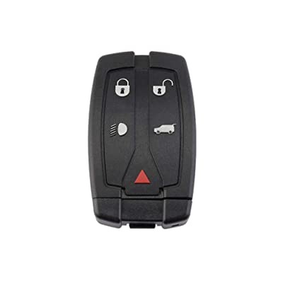Llave Con Control Land Rover Freelander 4 Botones + Panic