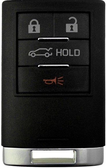 Llave con control Cadillac 2 Botones + Panic