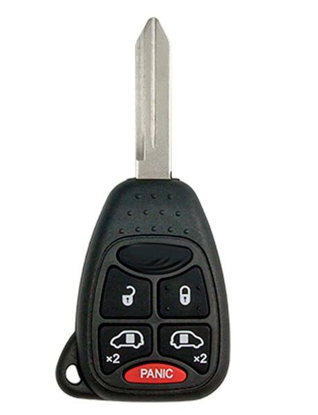 Llave con control Chrysler - Dodge - Jeep 5 Botones + Panic