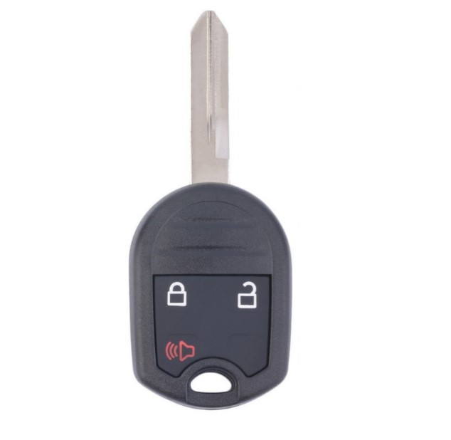 Llave con control Ford 80 Bits 2 Botones + Panic