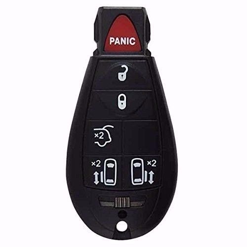 Llave Fobik Chrysler - Dodge - Jeep 5 Botones + Panic Genérica