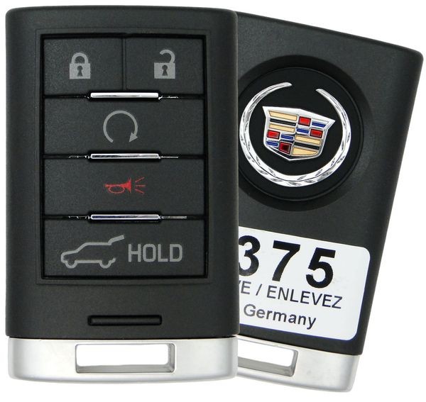 Smartkey Cadillac Srx 5B Fcc Id: Nbg009768T