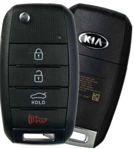 LLave con control Kia Rio FCC: NYOSYEC4TX1611 NP: 95430-H9850