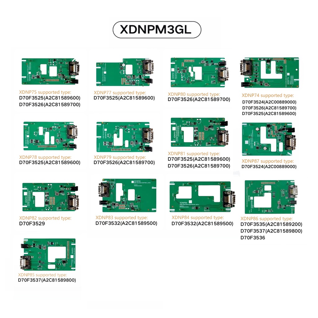 Adaptadores Xhorse MQB XDNPM3GL