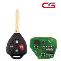 [CG A05] Llave C/ctrl CGDI tipo toyota 4 bot.