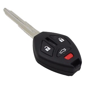 [AK-02-229] Carcasa con llave Mitsubishi Galant 2007-2009 4 Botones