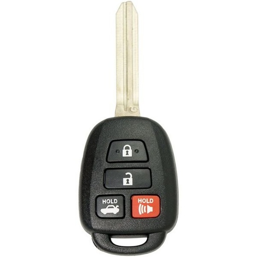 [AK-02-305] Carcasa con llave Toyota 4 Botones