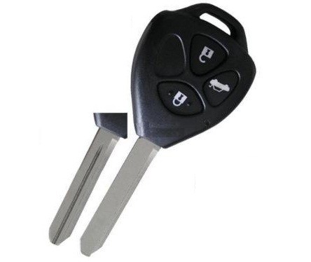 [AK-02-303] Carcasa con llave Toyota Corolla Brasil 3 Botones