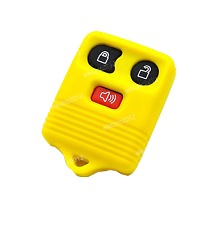 [AK-02-172] Carcasa Ford Color Amarillo 3 Botones