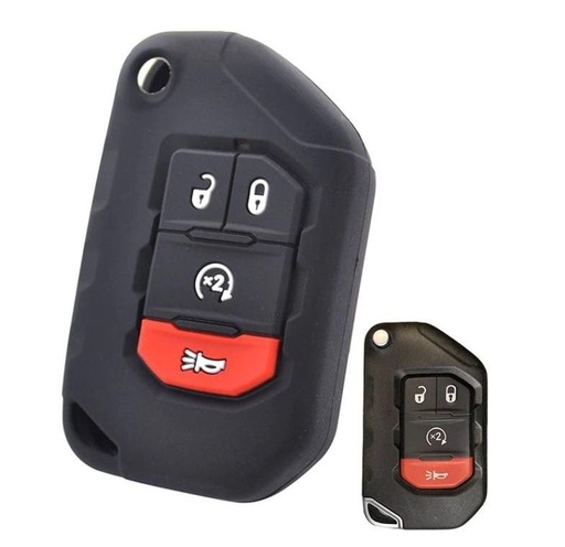 [AK-02-362] Carcasa Jeep Wrangler 4 Botones.