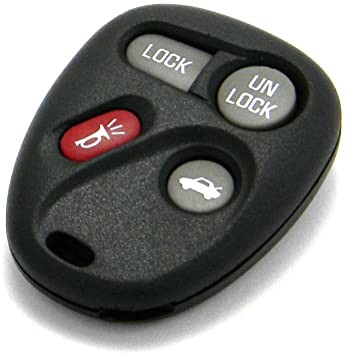 [AK-02-341] Carcasa Para Control Chevrolet 4 Botones Fcc Id Kobut1Bt