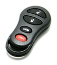 [AK-02-19] Carcasa para llave con control Chrysler Fcc Gq43 4 Botones