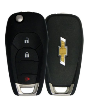 [AK-09-247] Llave Con Control Chevrolet Cruze 3 Botones Id 46