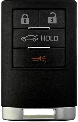 [AK-09-31] Llave con control Cadillac 2 Botones + Panic