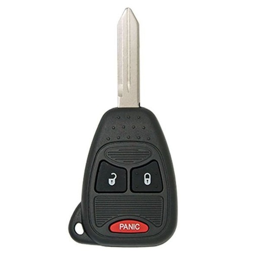 [AK-09-36] Llave con control Chrysler - Dodge -Jeep 3 Botones + Panic Oht27Aa