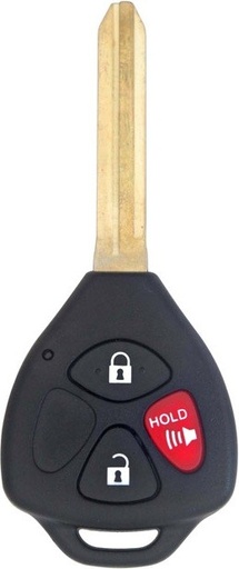 [AK-09-102] Llave Con Ctrl Toyota 2 Botones + Panic