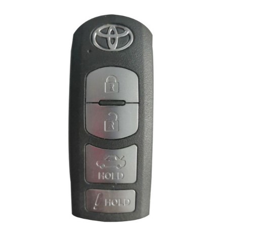 [AK-09-165] Llave con control Toyota Presencia 3 Botones + Panic