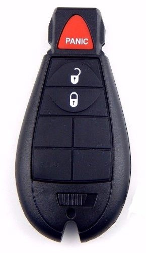 [AK-09-46B] Llave Fobik Chrysler - Dodge - Jeep 2 Botones + Panic Genérica