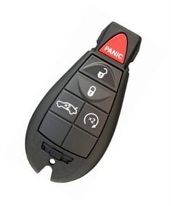 [AK-09-45B] Llave Fobik Chrysler - Dodge - Jeep 4 Botones + Panic Genérica