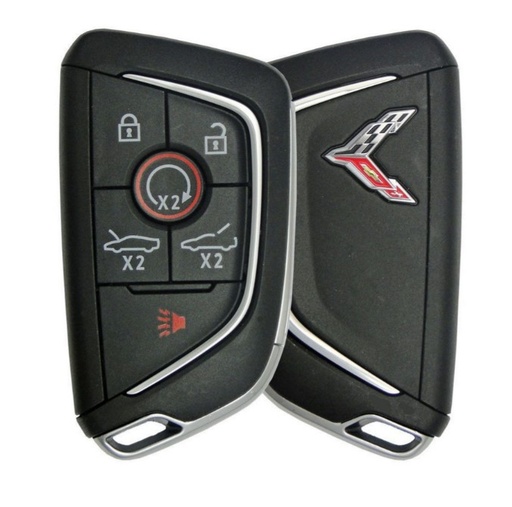 [AK-09-357] Smartkey Chevrolet Corvette 6 Bot. 315Mhz