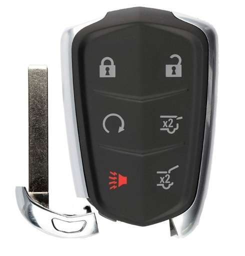 [AK-09-328] Llave Smartkey  Cadillac 6 bts.