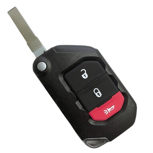 [AK-09-527] LLave con control Jeep Wrangler 3 bot.
